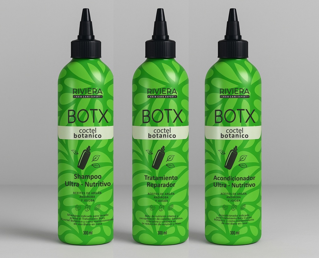 KIT COCTEL BOTANICO RIVIERA HOME 300ML