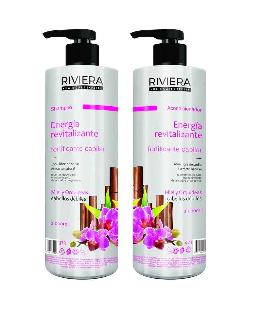 KIT CABELLOS GRASOS RIVIERA 1LT (copia)