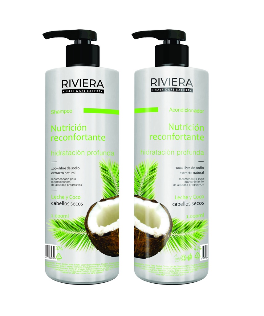 KIT CABELLOS SECOS RIVIERA 1LT