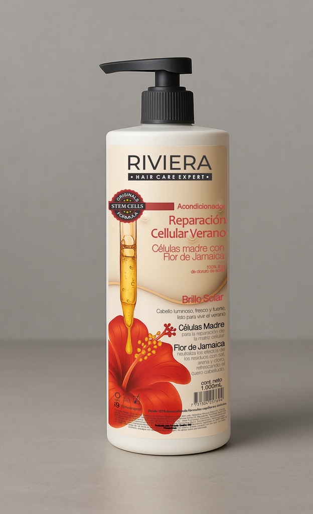 ACONDICIONADOR RECUPERACION CELLULAR VERANO FLOR DE JAMAICA 1000mL