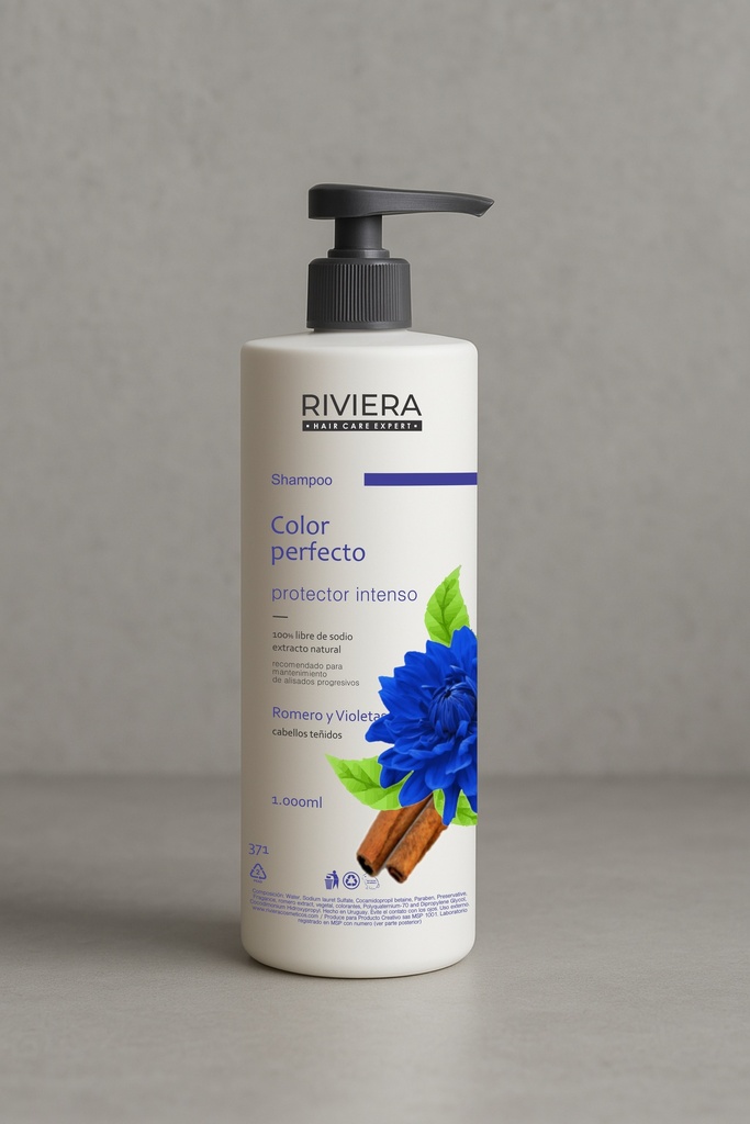 SHAMPOO VIOLETA Y ROMERO RIVIERA 1000 ML