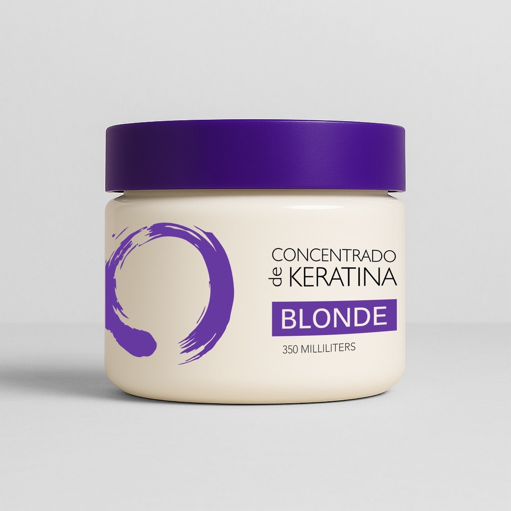 CONC. DE KERATINA BLONDE 400 ML