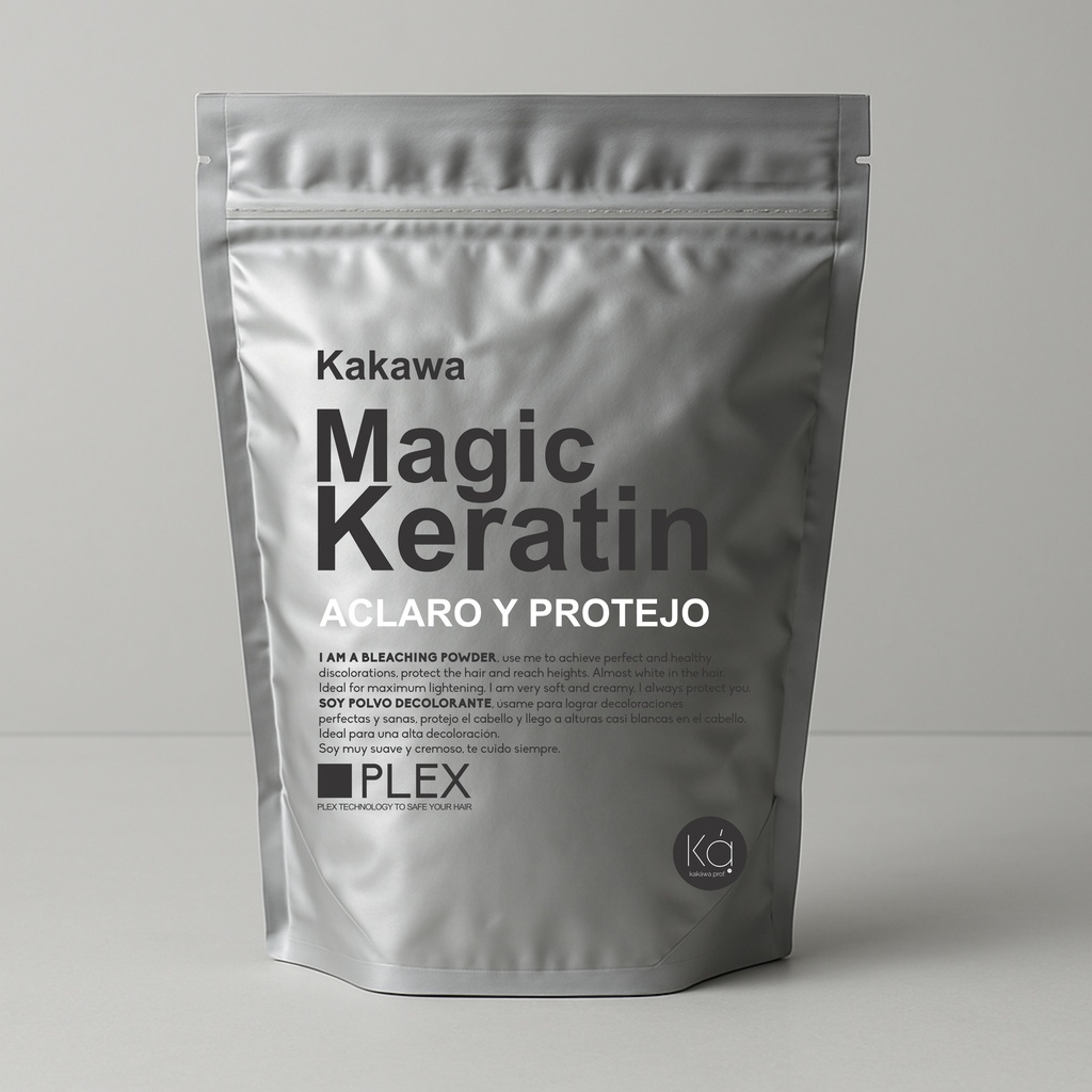 POLVO DECOLORANTE MAGIC KERATIN KA 500 GR