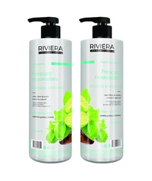 [KIT72] KIT CABELLOS GRASOS RIVIERA 1LT